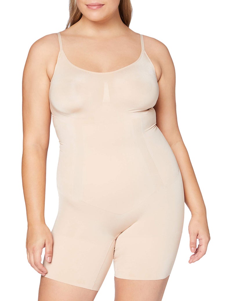 Spanx Women's Plus Size Oncore Shapesuit Soft Nude Body Shaper 1X - Image 1